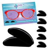 GMS Optical almohadillas nasales ultrafinas para gafas, comodidad discreta.