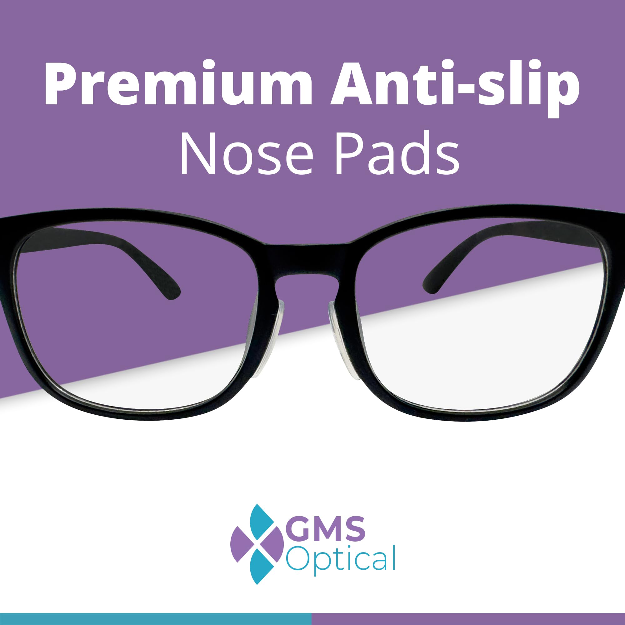 GMS Optical tamaño 18 mm grande para soporte cómodo en gafas y sol