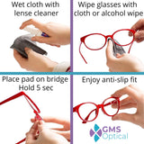 GMS Optical almohadillas-nariz-silicona-duradera mejoran confort diario y durabilidad
