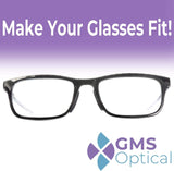 GMS Optical juego de 5 pares en negro.