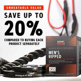 GNC AMP Hombres Ripped Vitapak, composición equilibrada para bienestar y rendimiento.