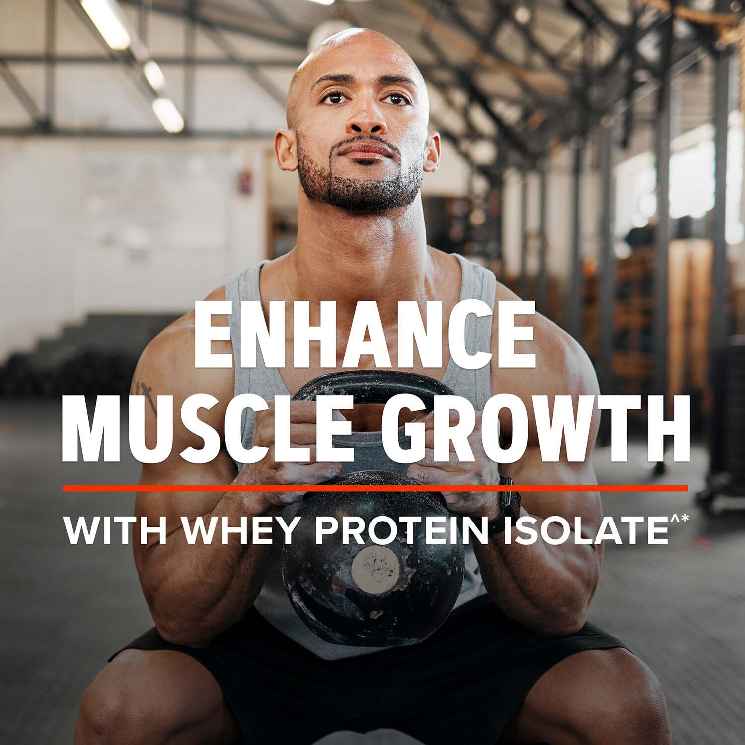 Dosificador de GNC AMP Pure Isolate sabor fresa para porciones rápidas tras entreno