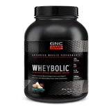 GNC AMP Wheybolic Coco Caramel en lata para entrenamientos intensos