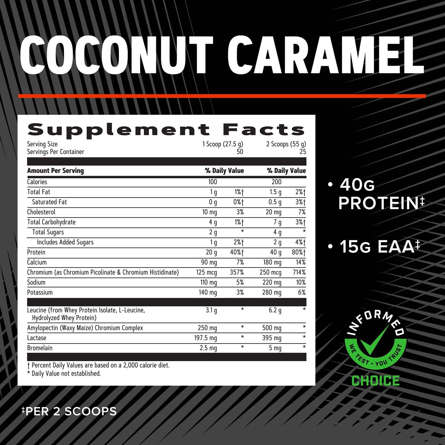 Pote de Wheybolic Coco Caramel listo para gimnasio