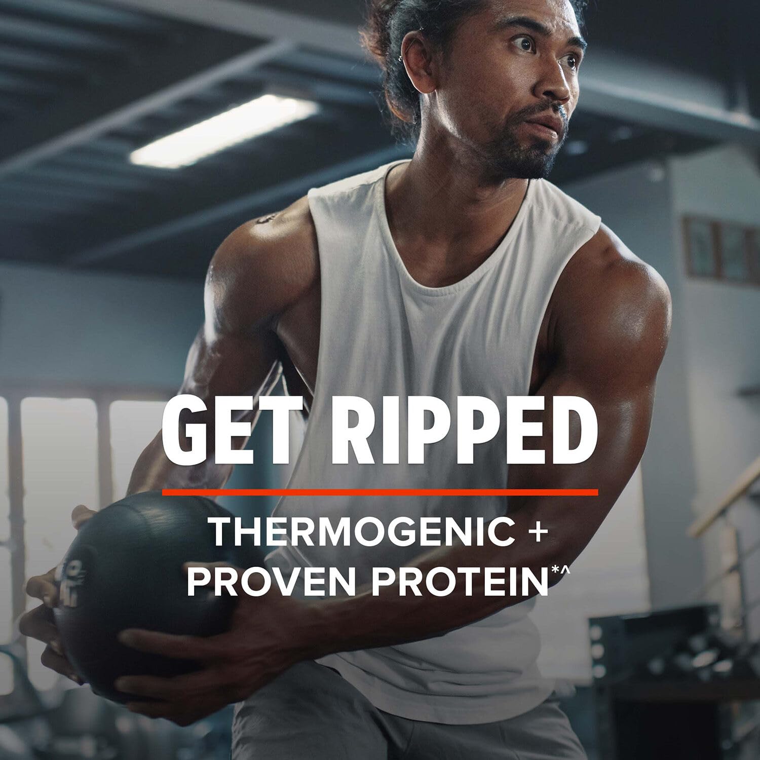 GNC AMP Wheybolic Ripped, cuchar&oacute;n medidor para porciones precisas