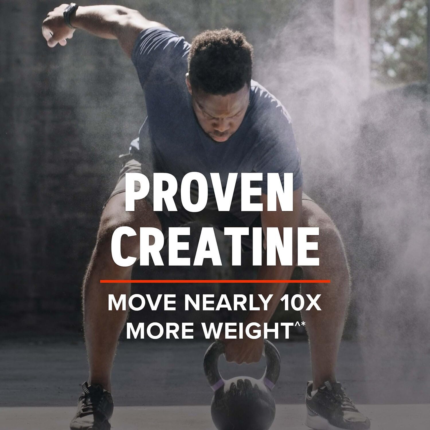 GNC AMP Creatina HCL 189 Capsulas: mejora fuerza y rendimiento en entrenos.
