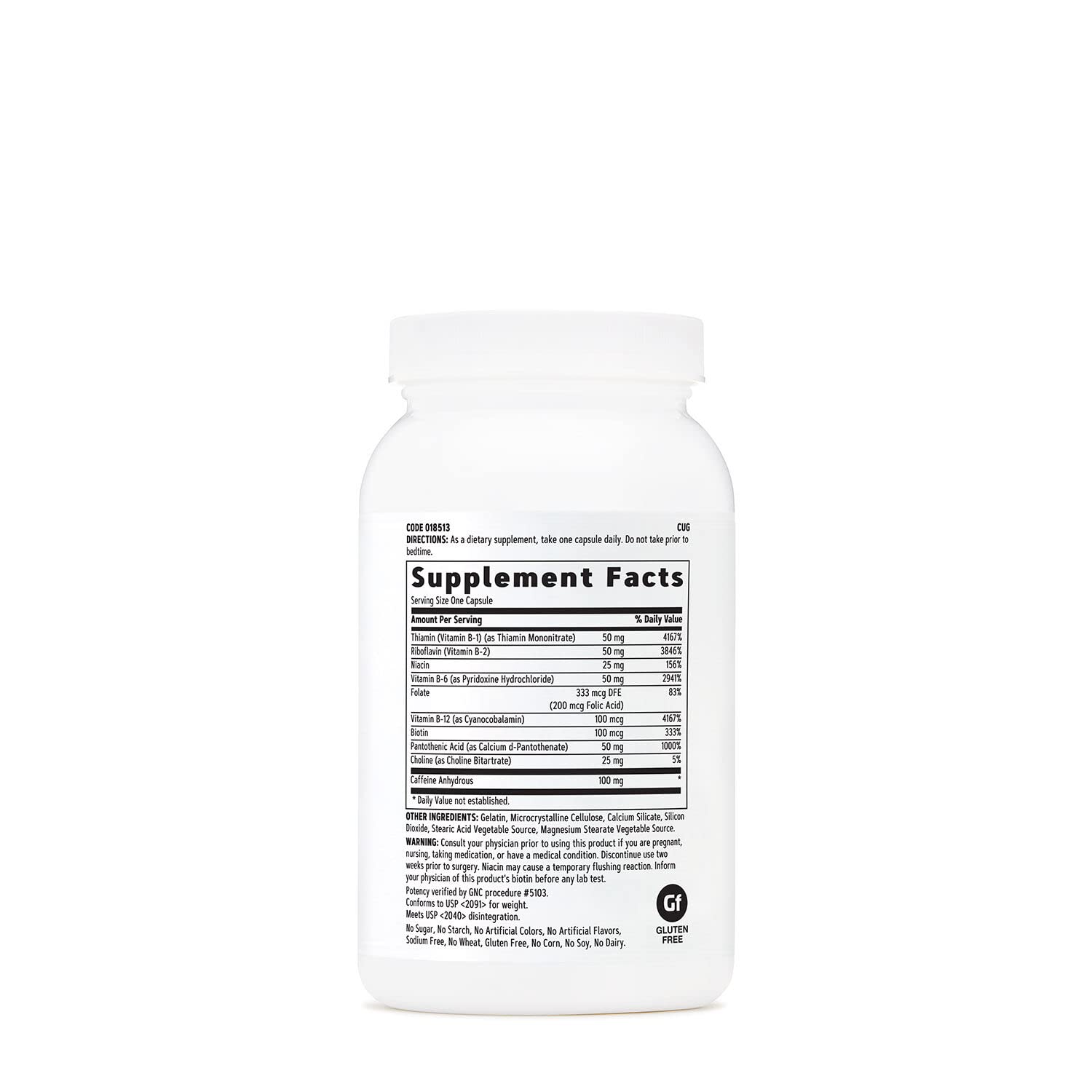 GNC B-Complejo Energía comprimidos, opción rápida para aportar energía.