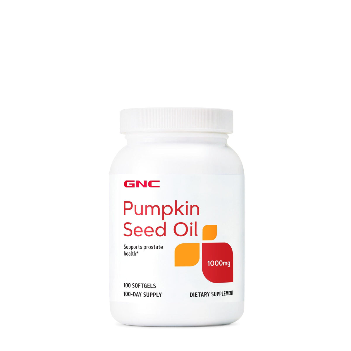 GNC botella de aceite de semilla de calabaza, fácil consumo diario