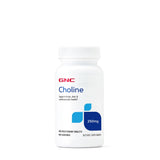 GNC Colina 250 mg cápsulas para apoyo cognitivo diario