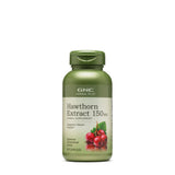 GNC Espino Albar Extracto 150 mg cápsulas, botella visible para uso diario