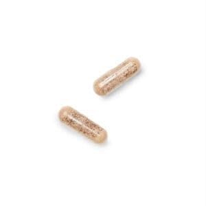 Tabla nutricional del envase GNC Gentlesorb Hierro 18 mg para toma consciente.