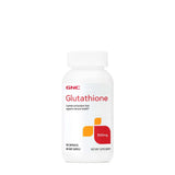 GNC Glutatión 500 mg, botella frontal, apoyo posible a la salud inmune diaria.