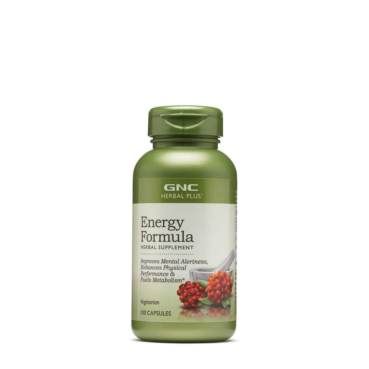 GNC Herbal Plus Energía: cápsulas para mayor alerta mental diaria