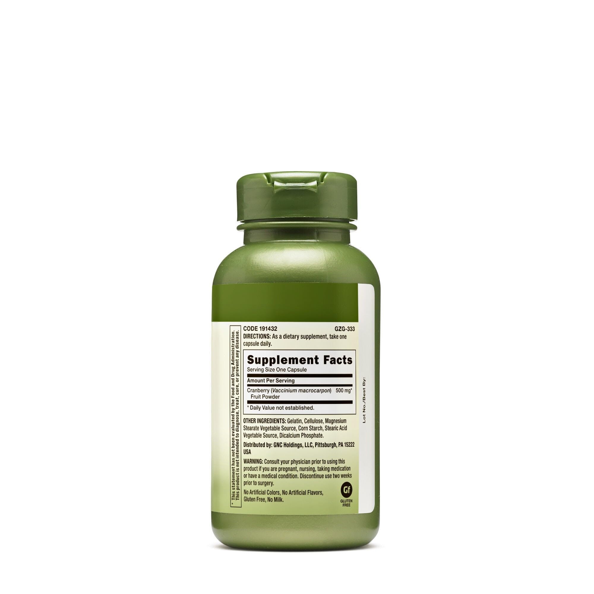 GNC Herbal Plus Presentación de 100 cápsulas para consumo diario.