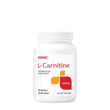 GNC L-Carnitina 500 mg en cápsula para apoyo energético y entrenamiento.