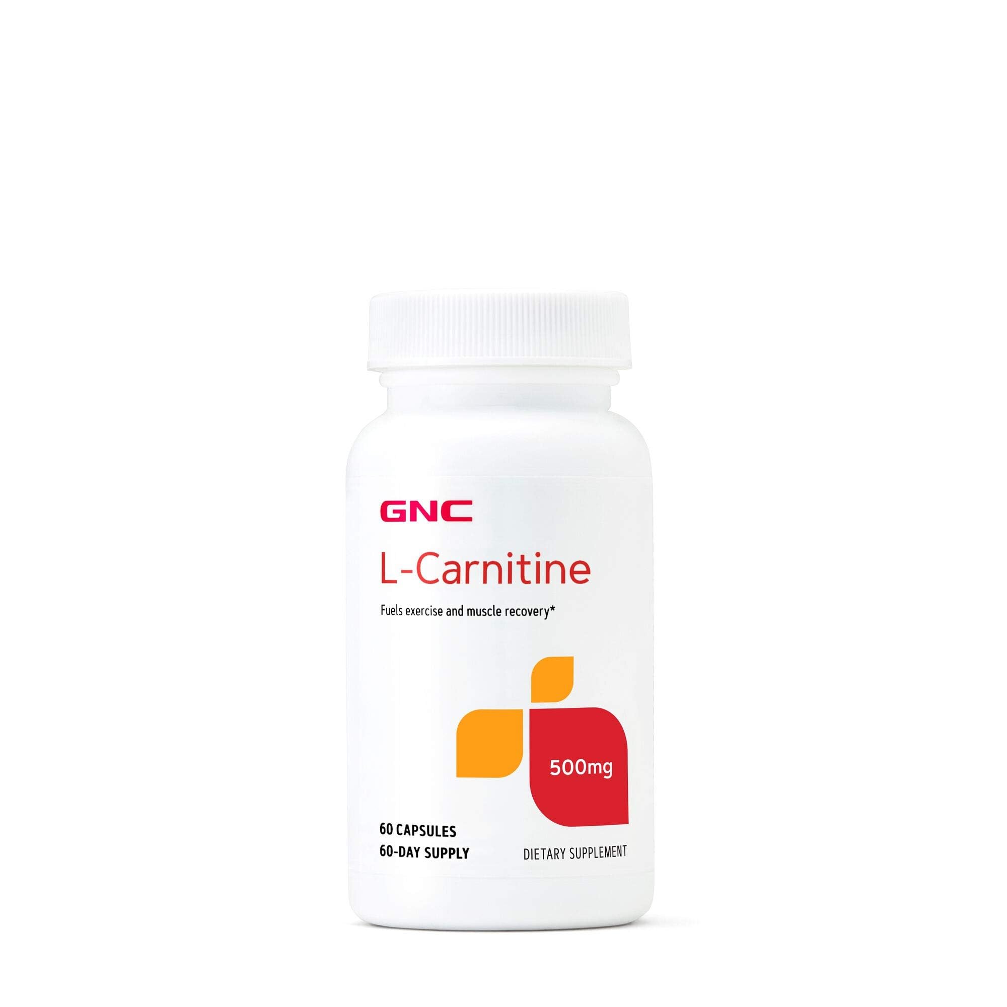 GNC L-Carnitina 500 mg cápsulas: dosis diaria fácil para apoyar el metabolismo