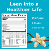 GNC Lean Shake 25, porción para reemplazo de comida.