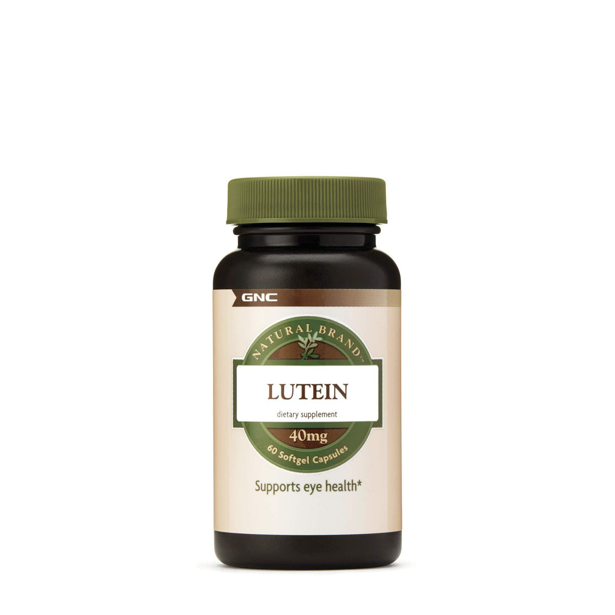 GNC Lutein 40 mg en cápsulas blandas para cuidado ocular y salud de la retina