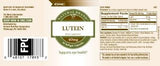 GNC Lutein 40 mg: etiqueta frontal como recordatorio de dosis