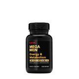 Botella de cápsulas de GNC Mega Men, dosis conveniente para uso diario