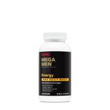 GNC Mega Men Multivitamin en botella, apoyo diario para energía y bienestar.