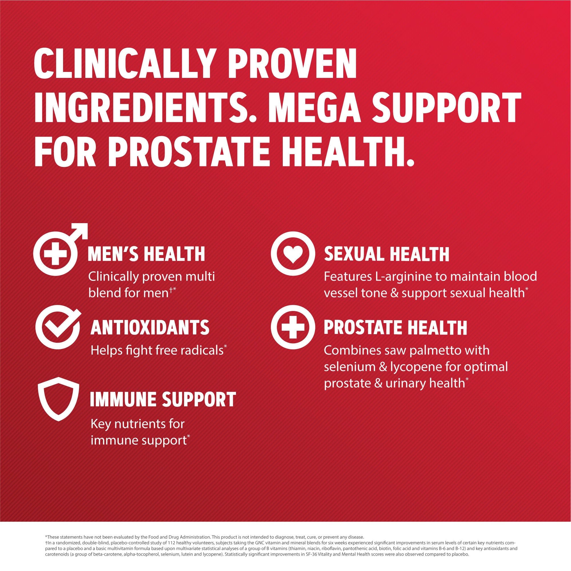 GNC Mega Men Prostate y Virility uso diario, integración simple en rutina diaria