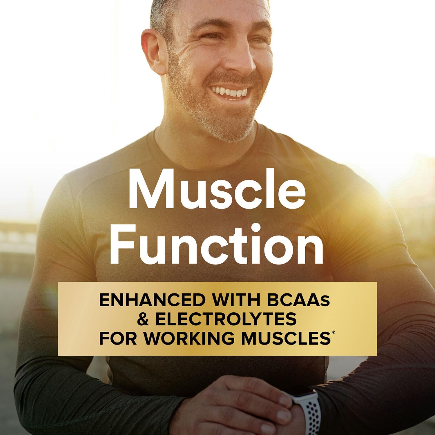 Uso diario de GNC Mega Men Sport para hombres activos