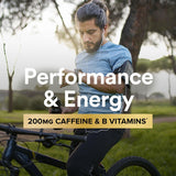 GNC Mega Men Sport Vitapak, cafeína 200 mg para un impulso de energía durante el entrenamiento