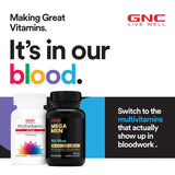GNC Mega Men Sport Vitapak, cápsulas de uso diario para simplicidad y consistencia
