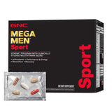 GNC Mega Men Sport Vitapak, frente del empaque, ideal para identificar la nutrición completa para energía diaria