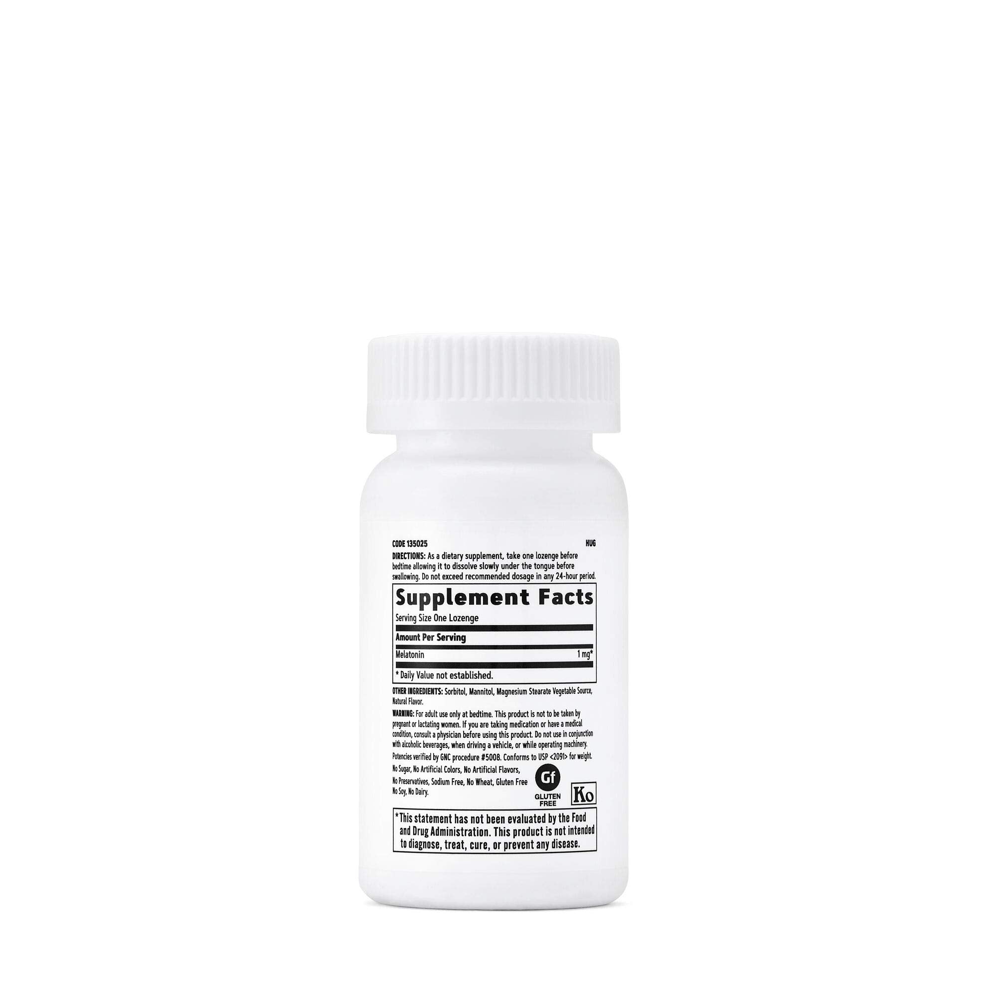 GNC Melatonina 1mg sabor cereza, detalle del sabor cereza