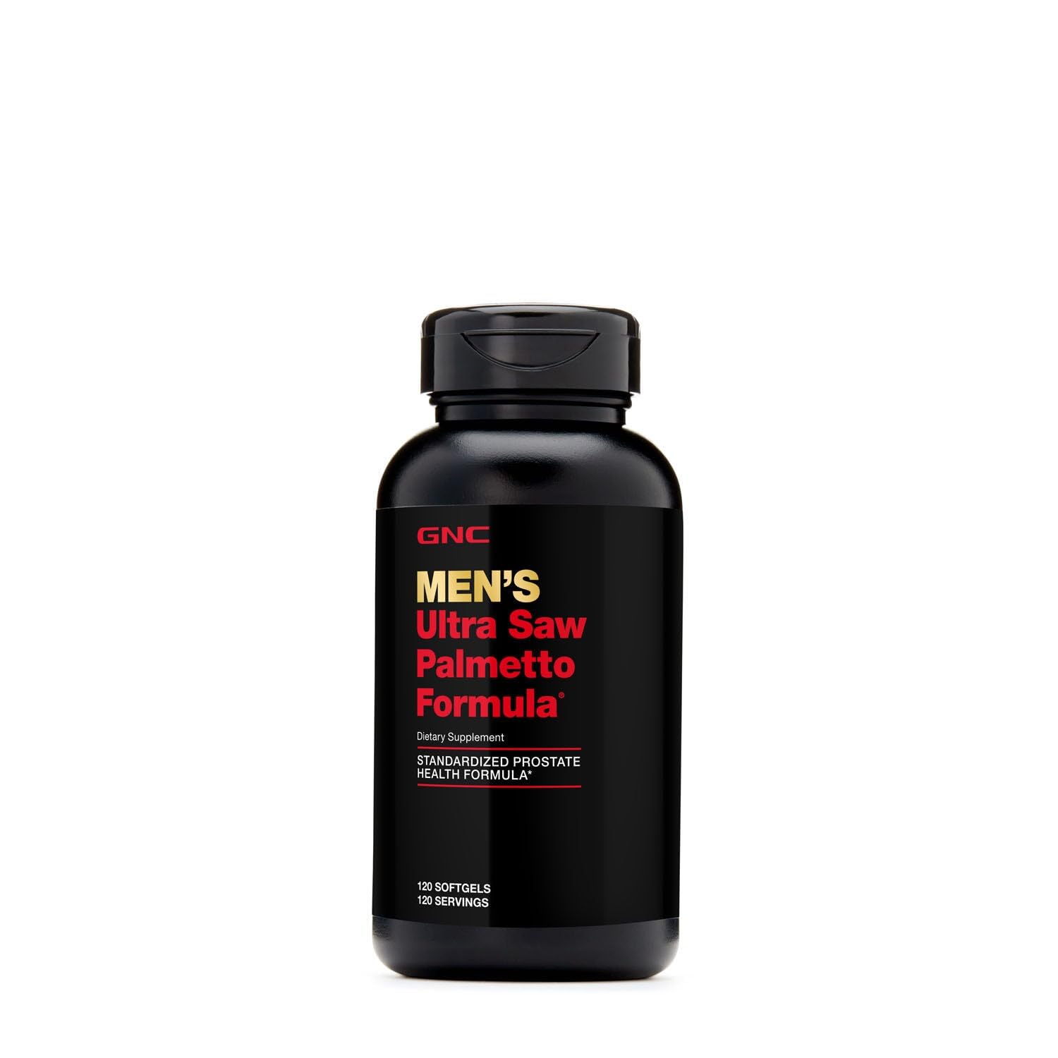 GNC Men's Ultra Saw Palmetto, dosis diaria, fácil de incorporar.
