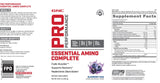 GNC Pro Performance Amino Complete, disolución rápida en agua durante entrenamientos.