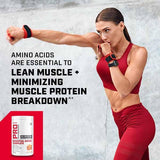GNC Pro Performance Amino Complete, etiqueta frontal con sabor arándano azul.
