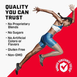 GNC Pro Performance Pre-Entrenamiento, mezcla en vaso, muestra una consistencia ideal para entrenos intensos.