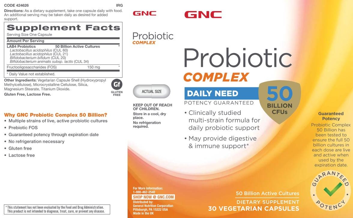 GNC Probiotic Complex pack dúo, ahorro práctico para la rutina diaria.