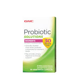 GNC Soluciones Probióticas para Mujeres, cápsula diaria para digestión saludable y bienestar.