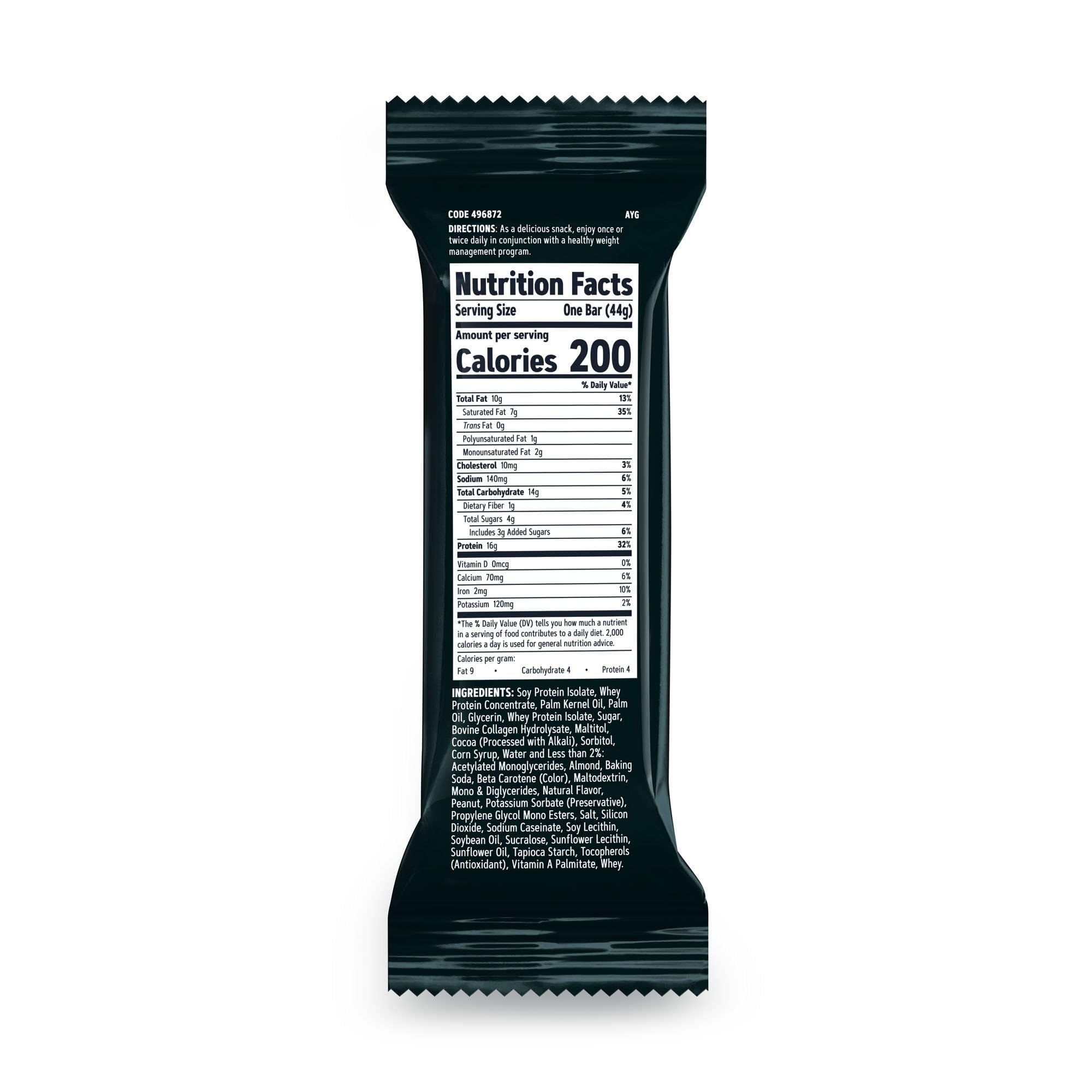 GNC Total Lean barra proteica de 190 calorías para energía equilibrada.