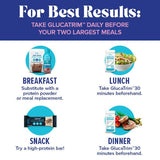 GNC Total Lean GlucaTrim ingredientes clave como berberina y Slimvance listados.