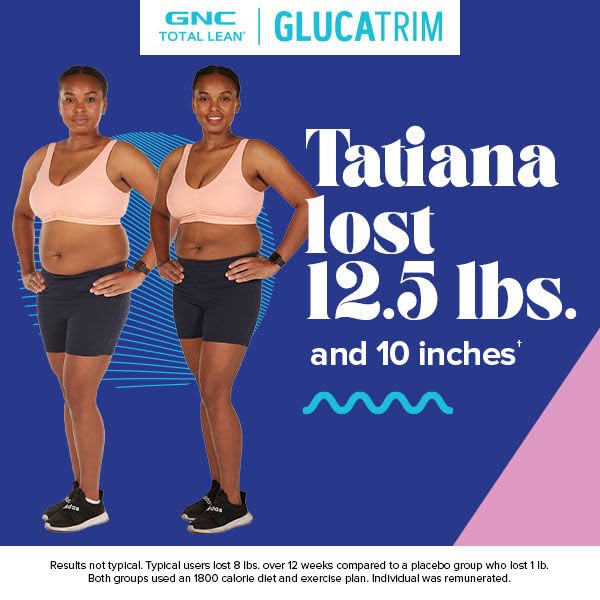 GNC Total Lean GlucaTrim uso diario recomendado para apoyar tus metas de peso.