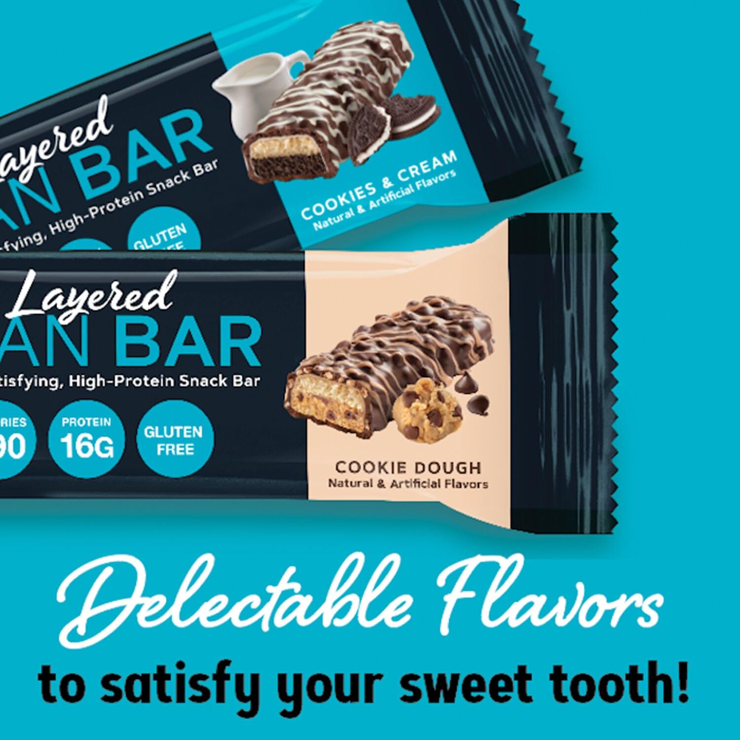 Barra GNC Total Lean Layered Lean Bar, sin gluten para diversas dietas.