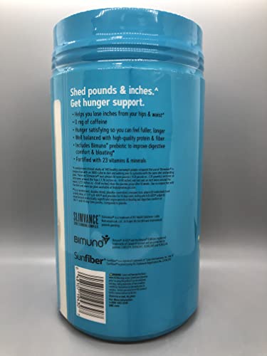 GNC Total Lean Lean Shake en taza: vainilla caramelo, sin cafeína para días activos.