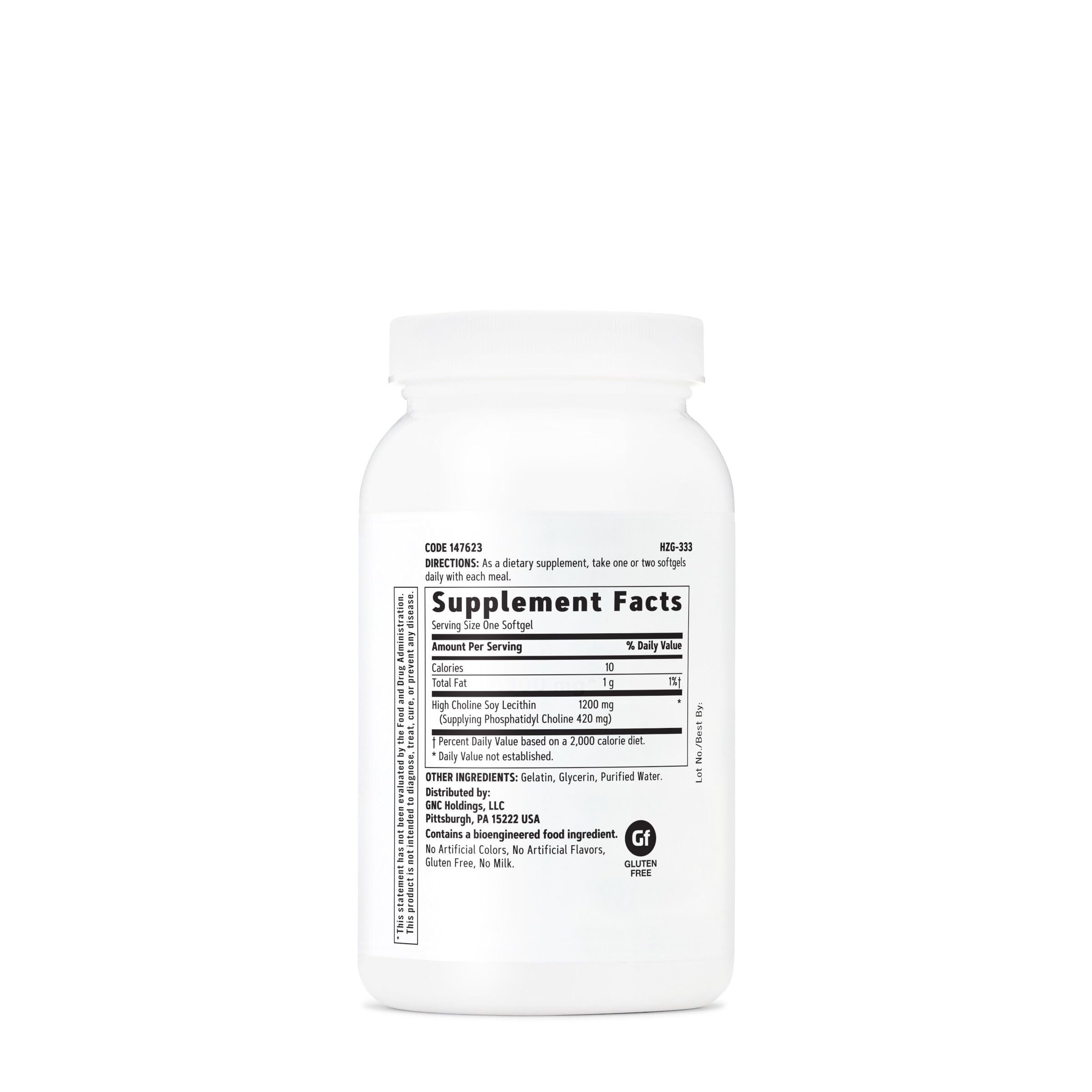 GNC Lecitina Triple 1200 mg, foco en salud del corazón en tu rutina.