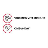 GNC Vitamin B-12 1000mcg: cápsulas vegetarianas listas para tomar