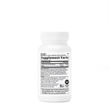 GNC Vitamin B-12 1000mcg: etiqueta nutricional para lectura clara de información