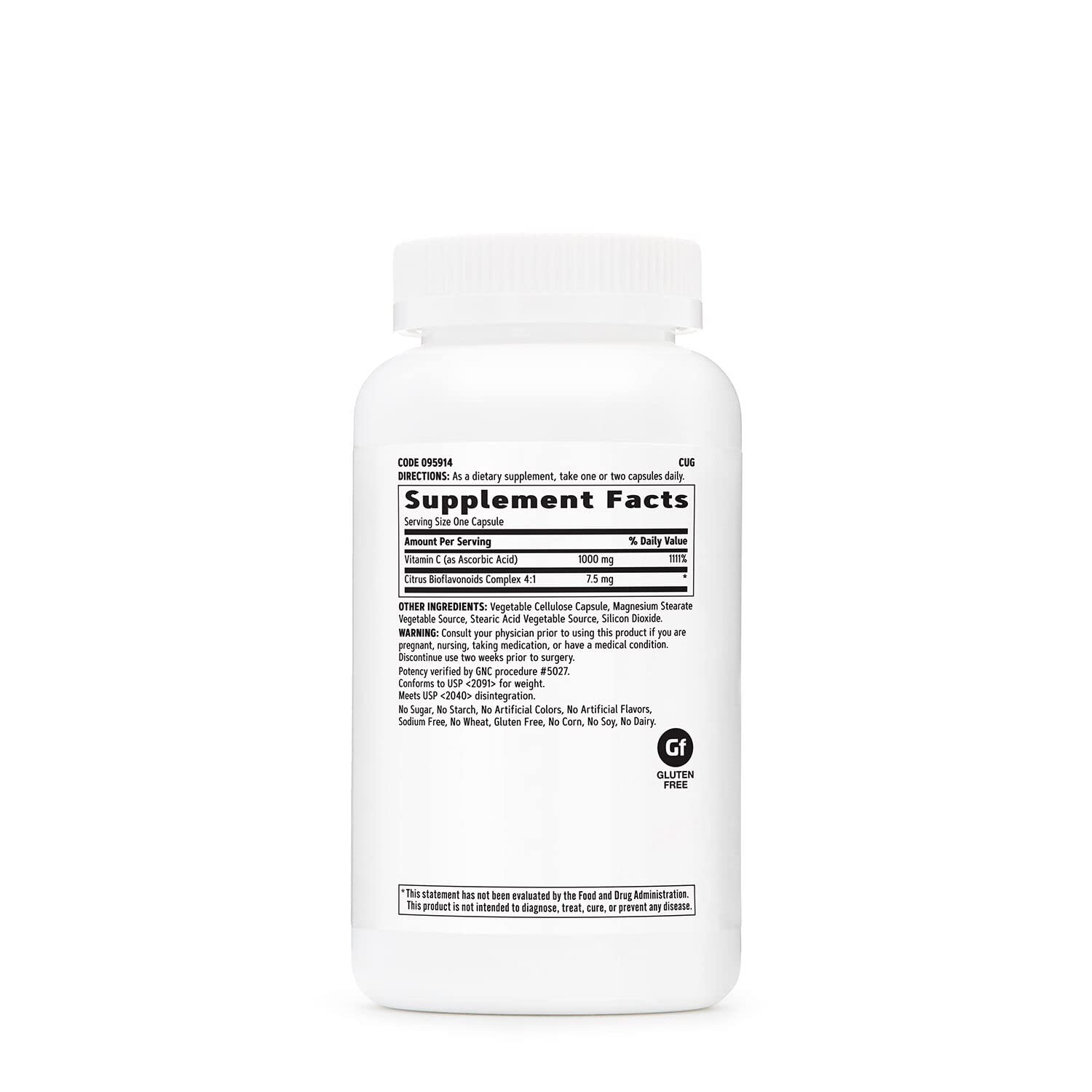 GNC Vitamina C 1000 mg, dos cajas, acceso fácil a la dosis diaria.