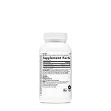 GNC Vitamina C 1000 mg, etiqueta del envase, información de la fórmula que apoya la salud inmunitaria.