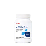 GNC Vitamina C 500 mg, botella: apoyo diario al sistema inmune.