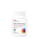 GNC Hello Harmony: etiqueta frontal, transmite información clave de ingredientes calmantes.