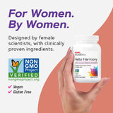 GNC Hello Harmony: ingrediente Nutroxsun, destacando beneficios para tono de piel.